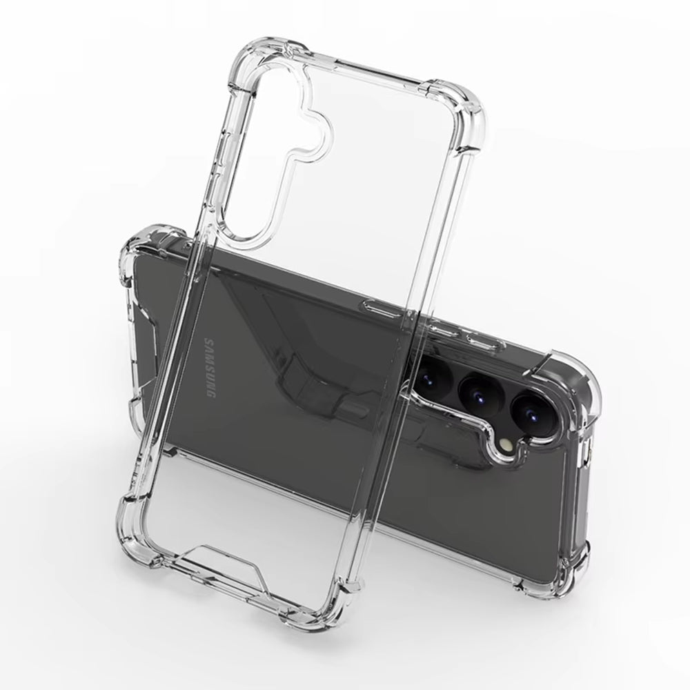 Samsung Galaxy S25 Plus Clear Shockproof Case Cover - Clear
