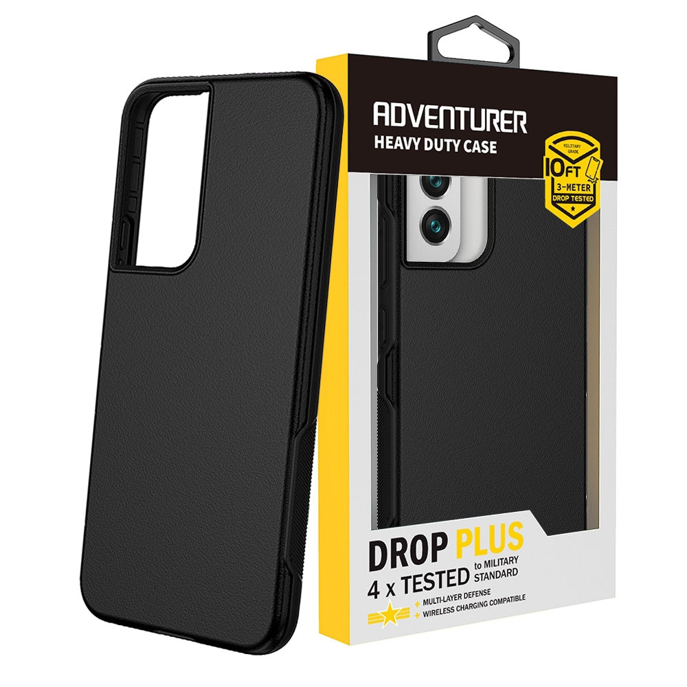 Hybrid Beatles Shockproof Case Cover for Samsung Galaxy S22 Ultra - Black