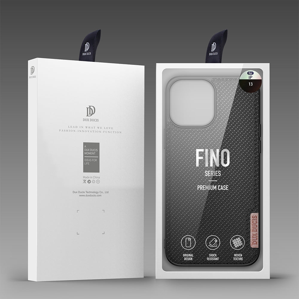 Fino Series Premium Case Cover for iPhone 14 - Black