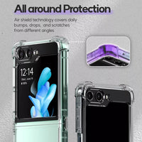 Thumbnail for Samsung Galaxy Z Flip6 Leather Wallet Flip Case Cover