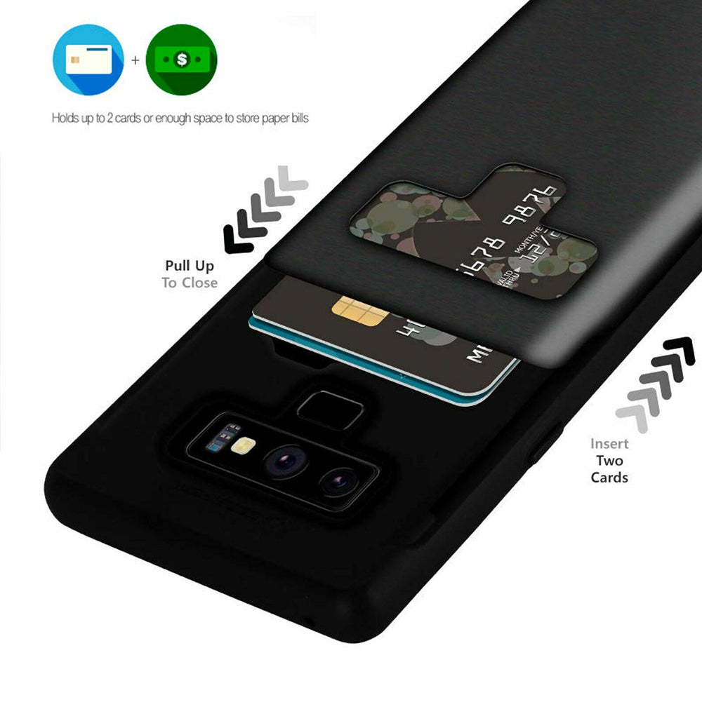 Samsung Galaxy Note 8 Shockproof Case Cover - Black