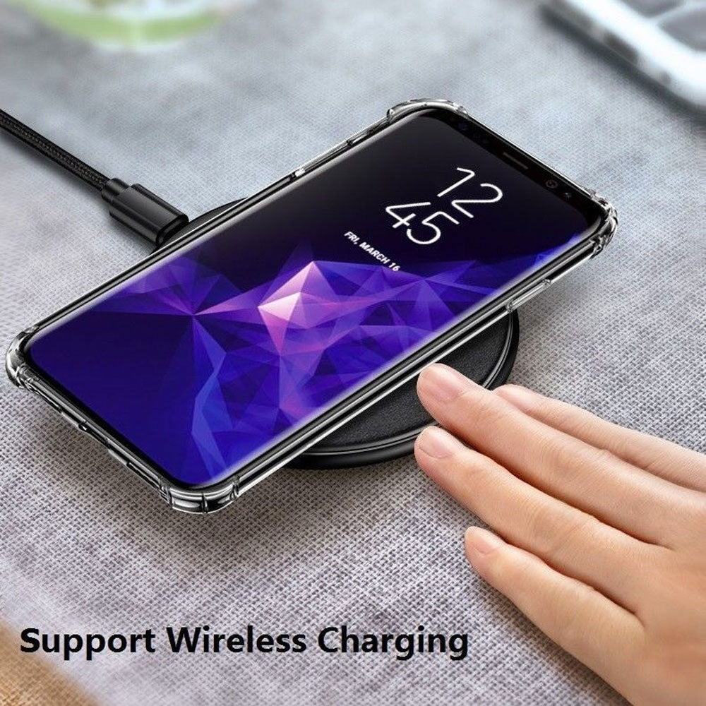 Samsung Galaxy S9 Plus Clear Shockproof Case Cover - Clear