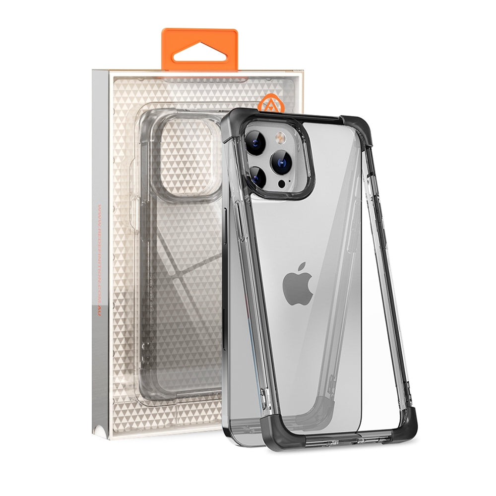 iphone-12-pro-max-clear-shockproof-case-cover-black-19489 Clear Black