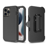 Thumbnail for iphone-14-pro-heavy-duty-armor-case-cover-black-22376 Black