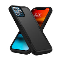 Thumbnail for Dual Layer Shockproof Case Cover for iPhone 14 Max - Black