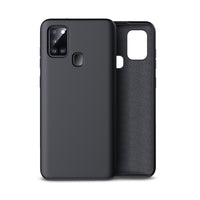 Thumbnail for Liquid Silicone Case Cover for Samsung Galaxy A21s - Black
