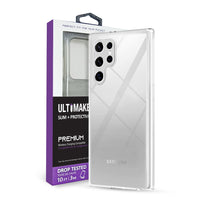 Thumbnail for Samsung Galaxy S22 Ultra Shockproof Case Cover - Black