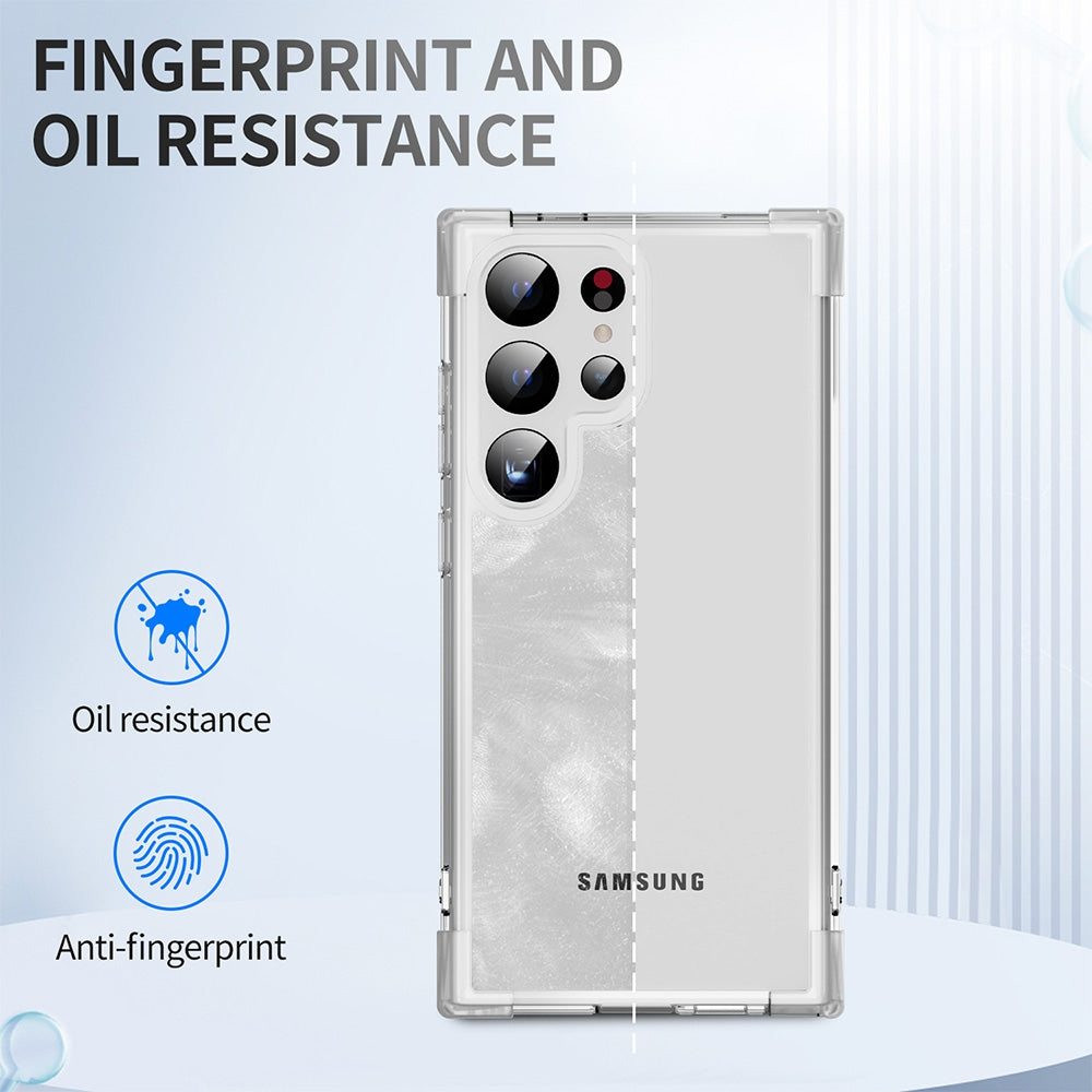 Samsung Galaxy S24 Ultra Clear Shockproof Case Cover - Clear