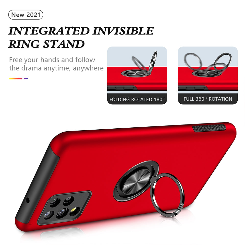 Samsung Galaxy A42 Shockproof MagSafe Case Cover - Black
