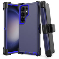 Thumbnail for Samsung Galaxy S24 Ultra Heavy-Duty Armor Case Cover - Black