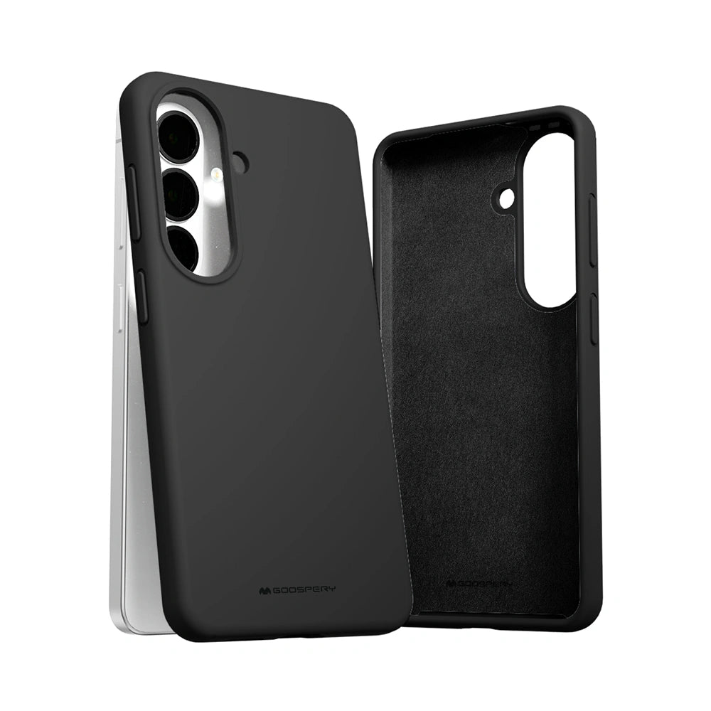 Samsung Galaxy S26 Premium Silicone Case Cover - Black