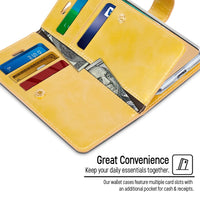 Thumbnail for iphone-12-pro-max-leather-wallet-flip-case-cover-black-21360 Black