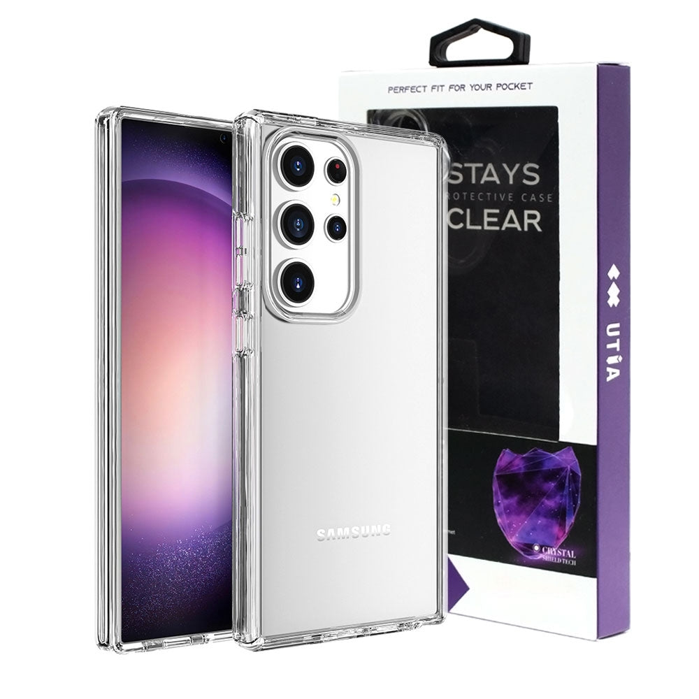 Samsung Galaxy S25 Edge Clear Shockproof Case Cover - Clear