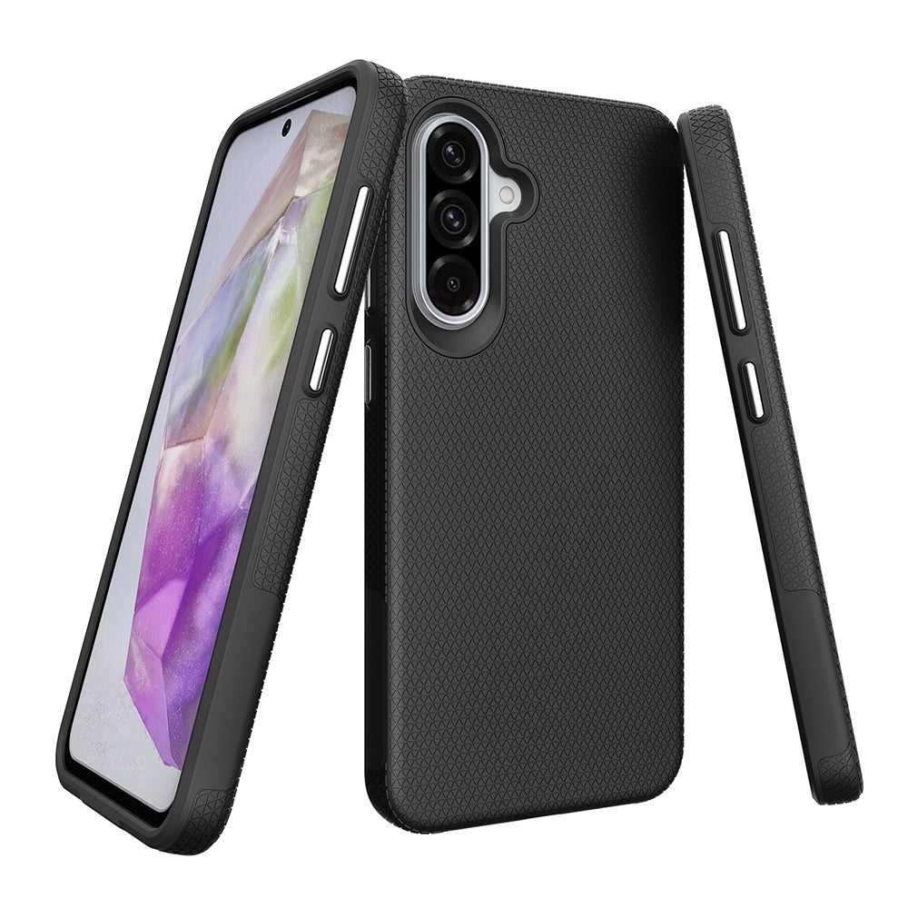 Samsung Galaxy A56 Heavy-Duty Armor Case Cover - Black