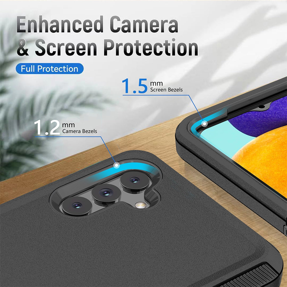 Google Pixel 10 Heavy-Duty Armor Case Cover - Black