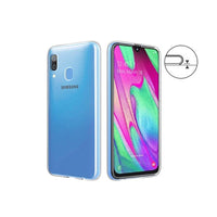 Thumbnail for Samsung Galaxy A20 Clear Shockproof Case Cover - Clear