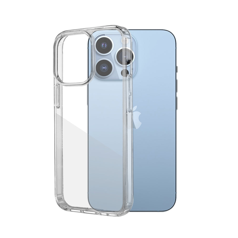High Quality Acrylic + TPU Hybrid Transparent Case Cover for iPhone 14 Plus