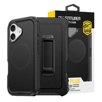 Thumbnail for iPhone 17 Heavy-Duty Armor MagSafe Case Cover - Navy