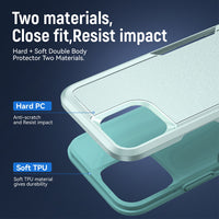 Thumbnail for Dual Layer Shockproof Case Cover for iPhone 14 Pro - Black