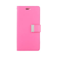 Thumbnail for iPhone 15 Leather Wallet Flip Case Cover - Black