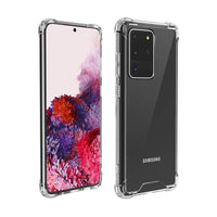 Thumbnail for Samsung Galaxy S20 Ultra Clear Shockproof Case Cover - Clear