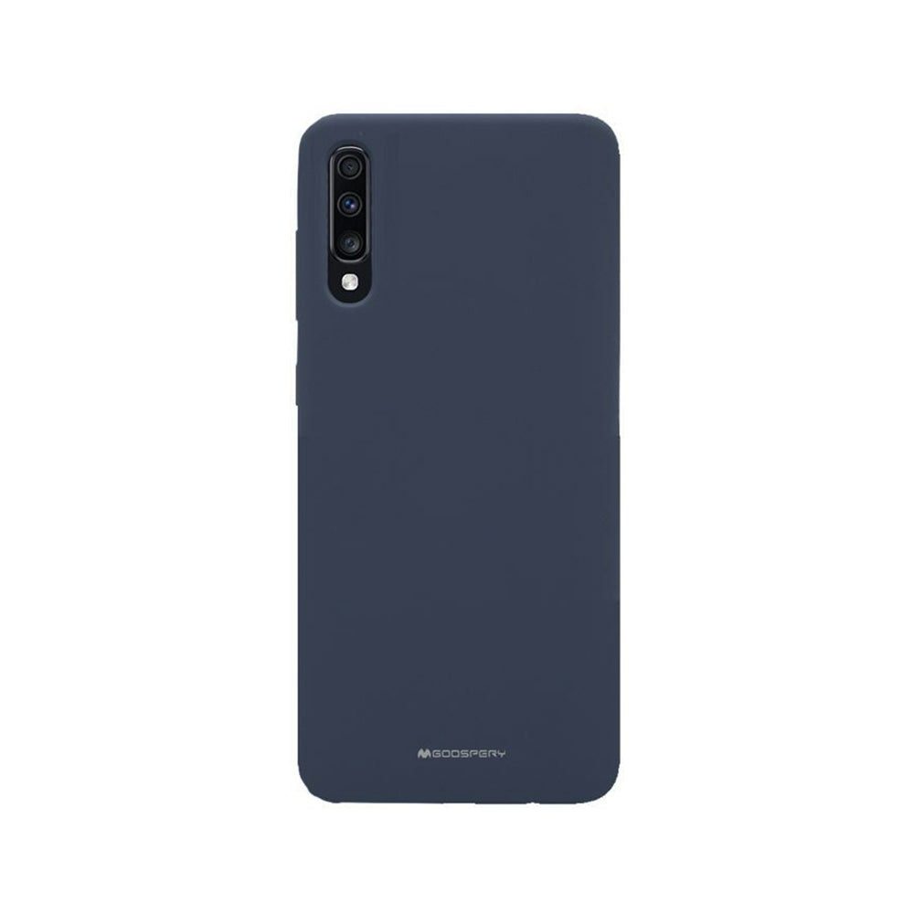 Samsung Galaxy A70 Premium Silicone Case Cover - Grey