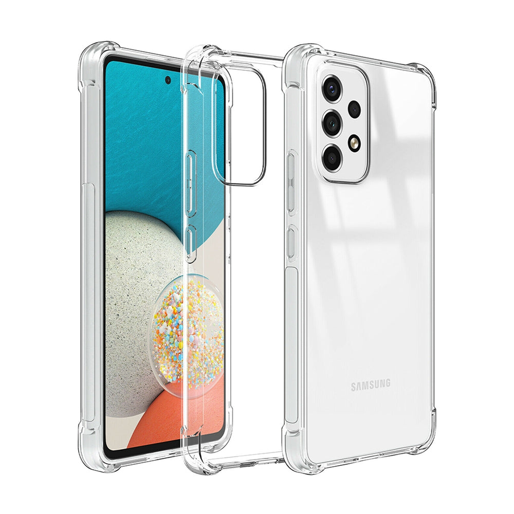 Samsung Galaxy A53 Clear Shockproof Case Cover - Clear
