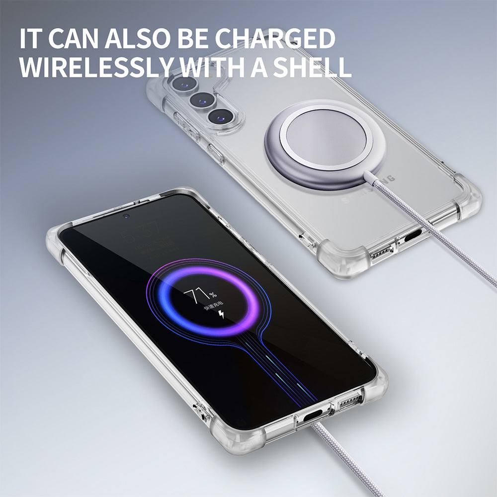 Samsung Galaxy S24 Clear Shockproof Case Cover - Clear