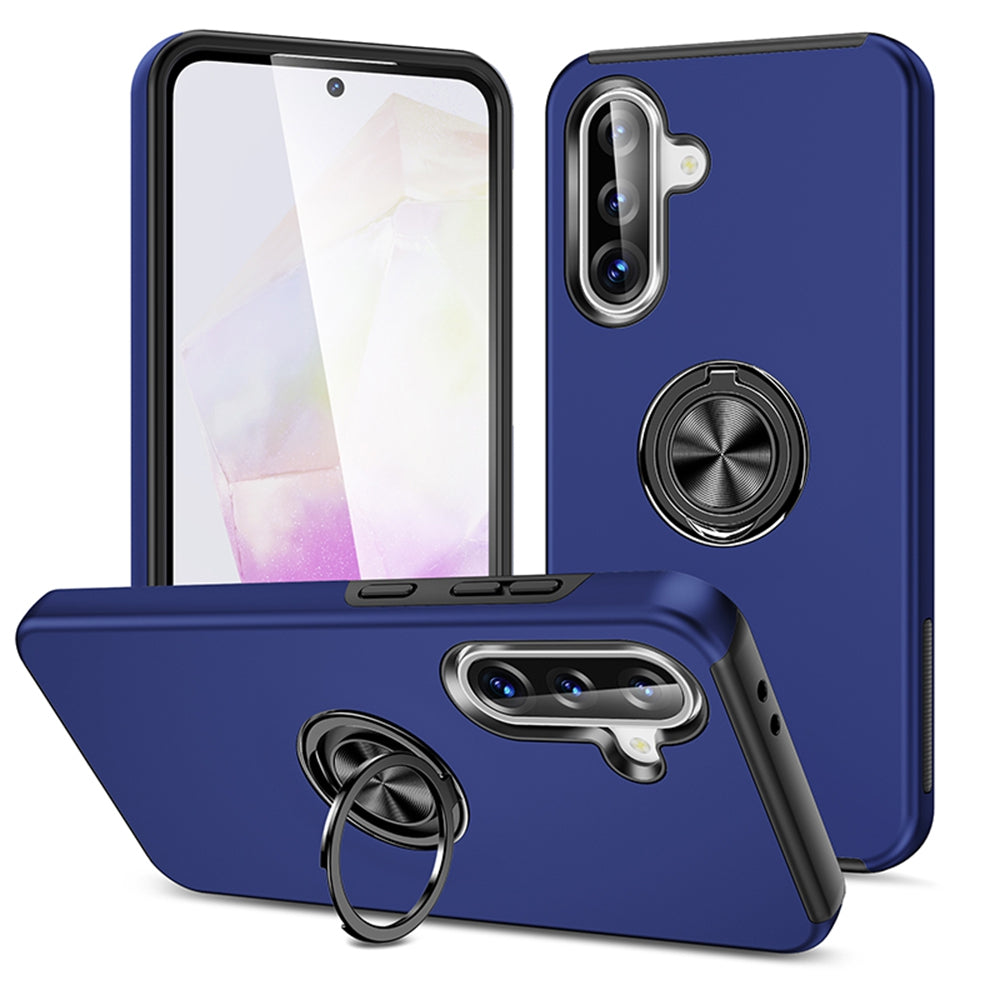 Samsung Galaxy A36 Shockproof MagSafe Case Cover - Black