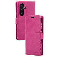 Thumbnail for Samsung Galaxy S25 FE Leather Wallet Flip MagSafe Case Cover - Black