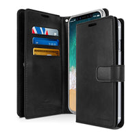 Thumbnail for iphone-12-pro-max-leather-wallet-flip-case-cover-black-21360 Black