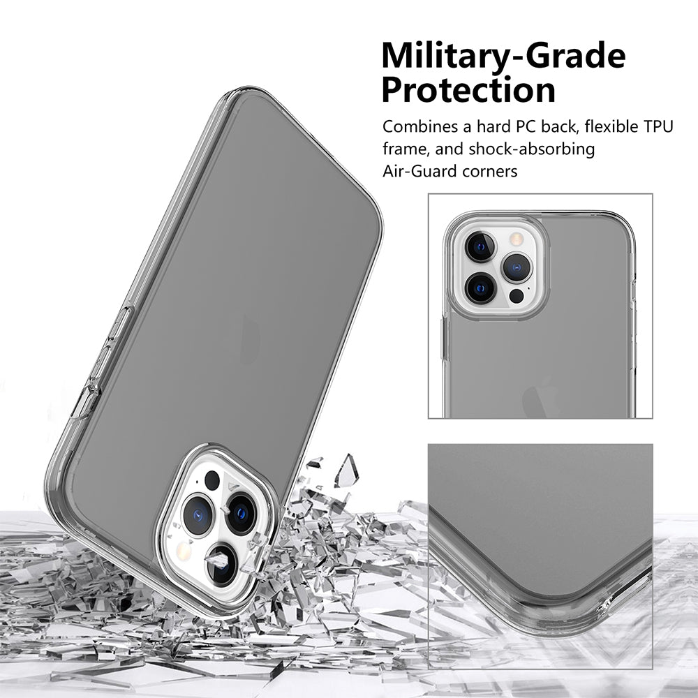 iphone-14-pro-max-clear-shockproof-case-cover-black-22938 Clear Black