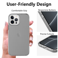 Thumbnail for iphone-15-plus-clear-shockproof-case-cover-black-24216 Clear Black
