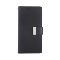 Thumbnail for iphone-14-plus-leather-wallet-flip-case-cover-black-166095 Black