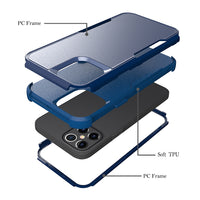 Thumbnail for iPhone 12 Pro Max Heavy-Duty Armor Case Cover - Mint
