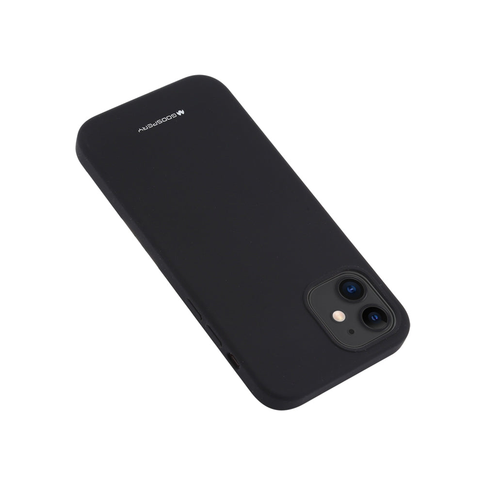 iphone-12-mini-premium-silicone-case-cover-black-21399 Black