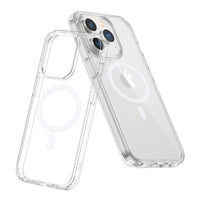 Thumbnail for High Quality Acrylic + TPU Hybrid Transparent Case Cover With Magnetic Ring for iPhone 7 / 8 / SE  / SE