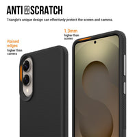 Thumbnail for Samsung Galaxy S25 Edge Heavy-Duty Armor MagSafe Case Cover - Black