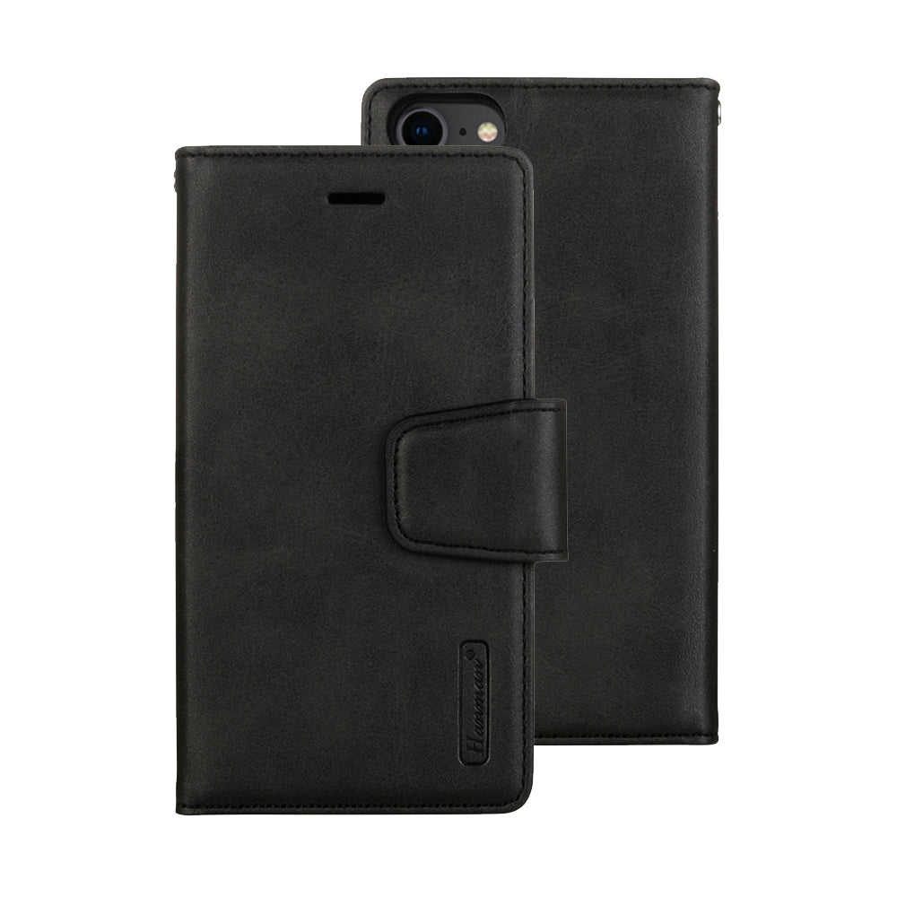 iphone-6-leather-wallet-flip-magsafe-case-cover-black-20498 Black