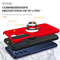 Thumbnail for Samsung Galaxy S22 Plus Shockproof MagSafe Case Cover - Black