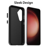 Thumbnail for Hybrid Beatles Shockproof Case Cover for Samsung Galaxy S24 - Black