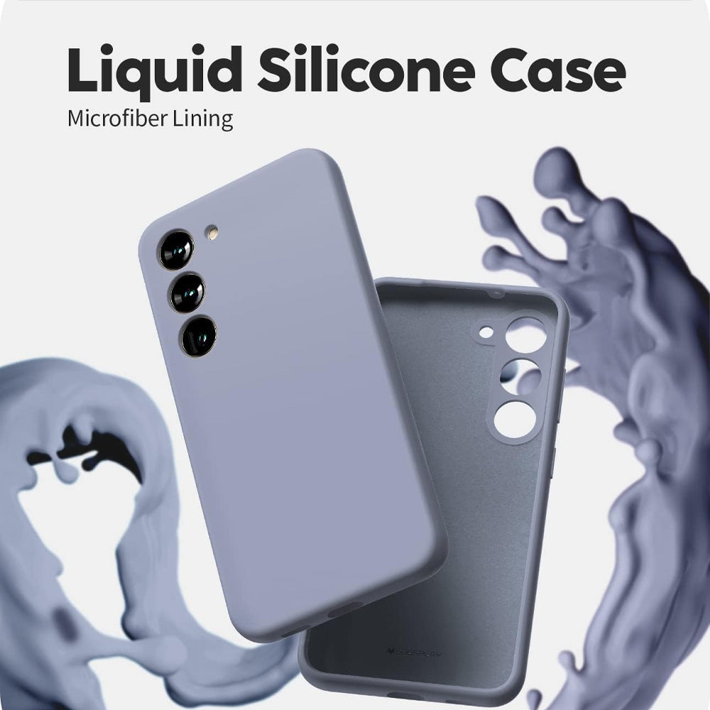 Samsung Galaxy S23 Premium Silicone Case Cover - Black