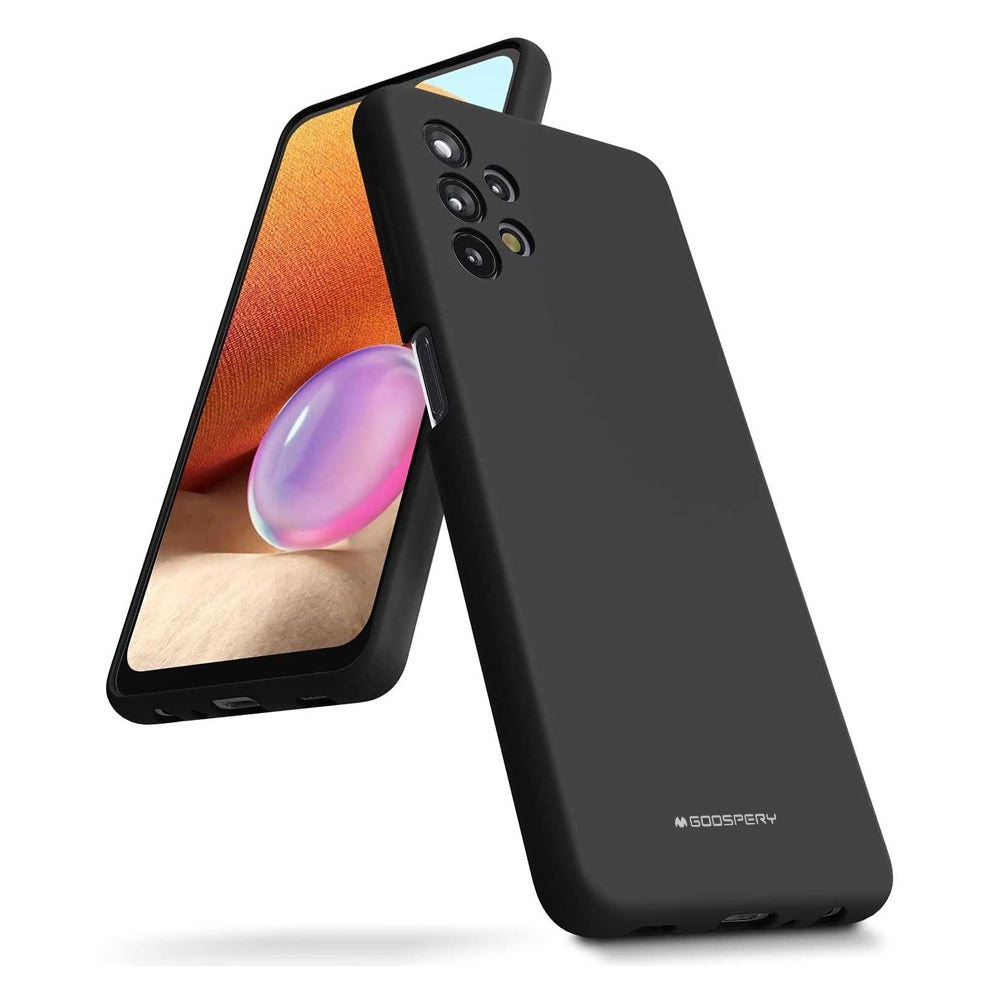 Samsung Galaxy A13 Premium Silicone Case Cover - Black