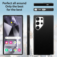 Thumbnail for Hybrid Beatles Shockproof Case Cover for Samsung Galaxy S23 Ultra - Black
