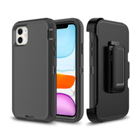 Thumbnail for iphone-11-heavy-duty-armor-case-cover-black-22364 Black