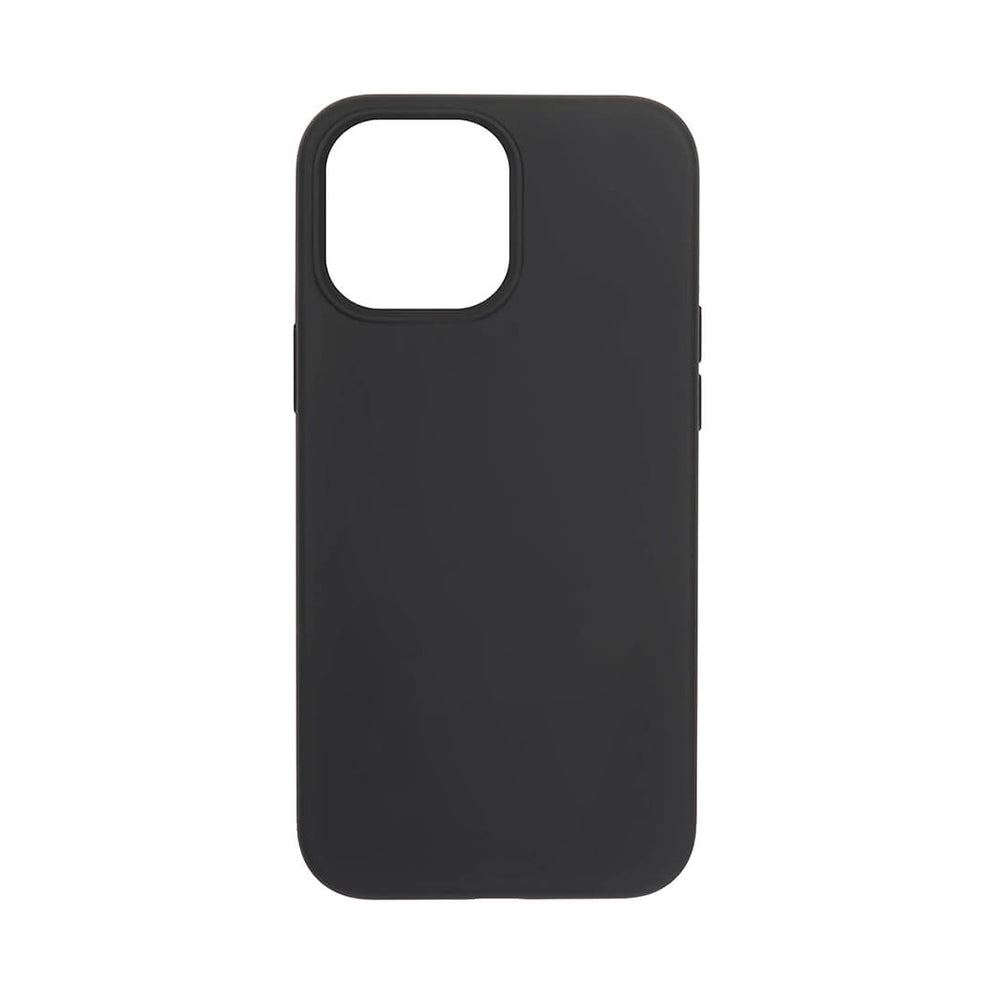 Liquid Silicone Case Cover for iPhone 13 - Black