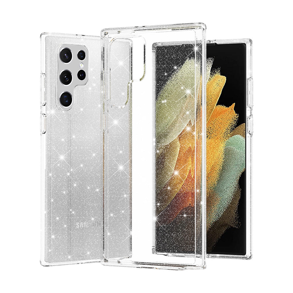 Samsung Galaxy S22 Ultra Clear Shockproof Case Cover - Clear
