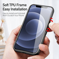 Thumbnail for Fino Series Premium Case Cover for iPhone 13 - Black