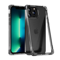 Thumbnail for Anti-Shock Space Protective Clear Case Cover for iPhone 13 Pro Max-Clear - Black