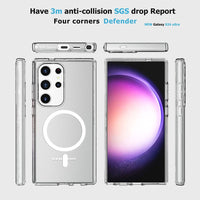 Thumbnail for Samsung Galaxy S26 Plus Clear Shockproof MagSafe Case Cover - Clear